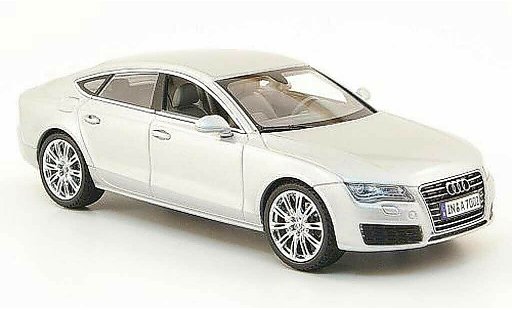 Audi A7 sportback 1/43 Kyosho grijs 2010 modelauto