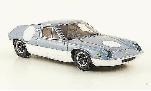 Lotus 47 GT 1/43 Ebbro grijs metallic blauw wit modelauto