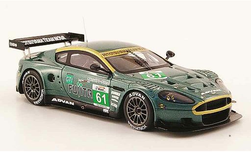 Aston Martin DBR9 gt1 1/43 Ebbro akasaka no.61 fujita asian lms okoyama 2009 modelauto