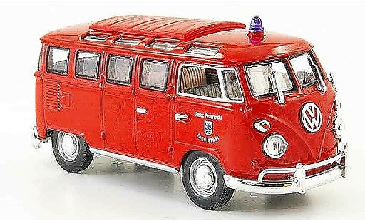 Volkswagen Combi Base 1/43 Yat Ming t1 samba freiwillige pompier ingolstadt modelauto
