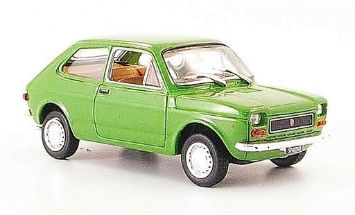 Fiat 127 Berlina 1/43 Norev groen 1971 modelauto