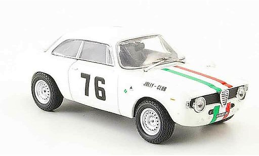 Alfa Romeo Giulia sprint gta 1/43 M4 1600 no.76 baghetti slotemaker monza 1966 modelauto