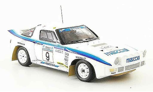 Mazda RX7 1985 1/43 Bizarre No.9 Carlsson Melander Rally Griechenland modelauto