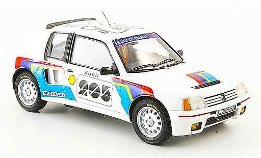 Peugeot 205 Turbo 16 1/43 Spark t16 presentation modelauto