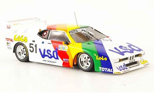 Bmw M1 1981 1/43 Spark No.51 v s d 24h Le Mans modelauto