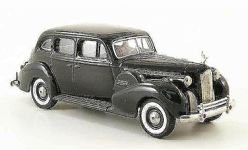 Packard Super 8 Sedan 1/43 Rextoys zwart 1940 modelauto