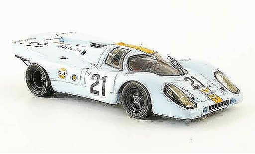 Porsche 917 1970 1/43 Spark No.21 Gulf 24h Le Mans modelauto
