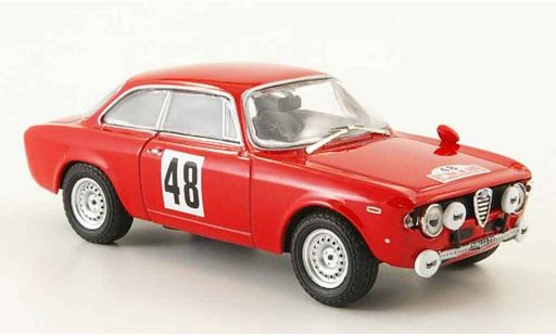 Alfa Romeo Giulia sprint gta 1/43 M4 1600 no.48 tour de corse 1966 modelauto