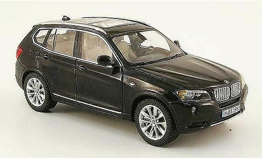 Bmw X3 F25 1/43 Schuco zwart 2010 modelauto