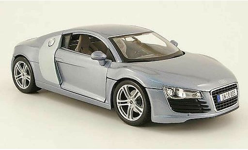 Audi R8 4.2 fsi 1/18 Maisto 5.2 grijs modelauto