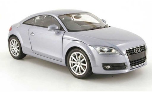 Audi TT coupe 1/18 Minichamps rhd blauw metallized 2006 modelauto