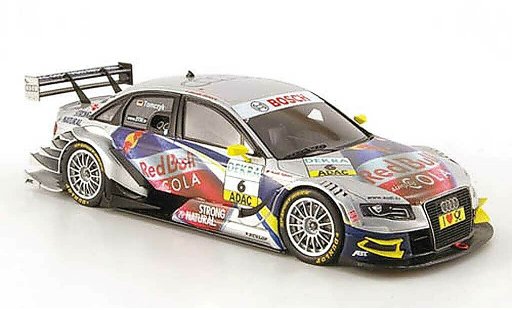 Audi A4 dtm 1/43 Spark No.6 Red Bull Cola Saison 2010 modelauto