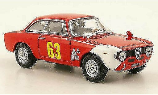 Alfa Romeo Giulia sprint gta 1/43 M4 1600 No.63 Monza 1966 modelauto
