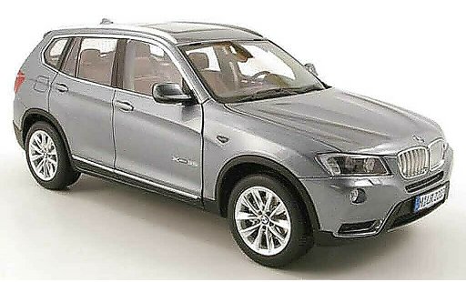 Bmw X3 F25 1/18 Norev grijs 2010 modelauto