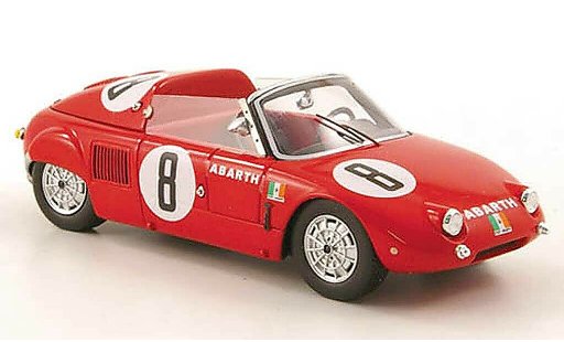 Abarth 700 Spyder 1/43 Spark No.8 24h Le Mans P.Frescobaldi / R.Cammarota 1961 modelauto