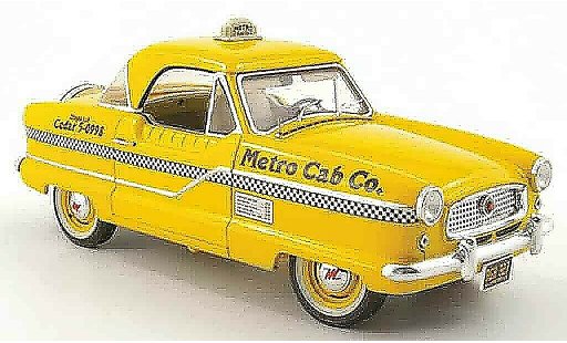 Metropolitan 1500 Base 1/18 Highway 61 metro cab taxi 1959 modelauto