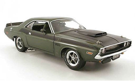 Dodge Challenger 1970 1/18 Highway 61 t/a groen modelauto
