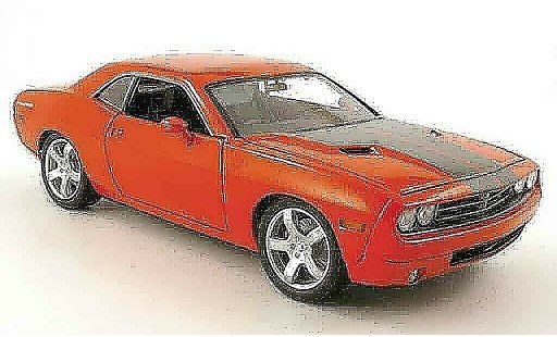 Dodge Challenger Concept 1/18 Highway 61 oranje 2005 modelauto