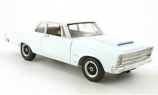 Plymouth Belvedere Belvedere II 1/18 Highway 61 wit 1965 modelauto
