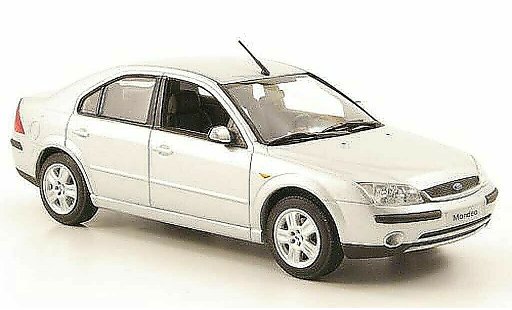 Ford Mondeo Stufenheck 1/43 Minichamps MKIII grijs modelauto