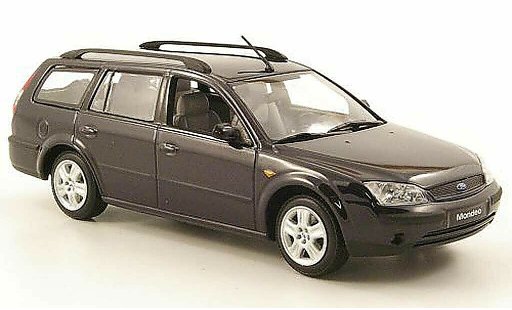 Ford Mondeo Turnier 1/43 Minichamps MKIII blauw modelauto