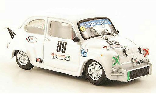 Fiat 850 Abarth TC 1/43 Brumm No.89 24h Classic Nurburgring 2009 modelauto