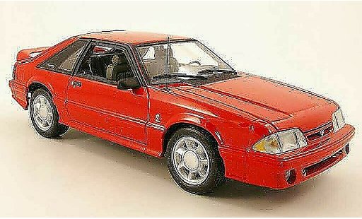 Ford Mustang Cobra 1/18 GMP rood modelauto