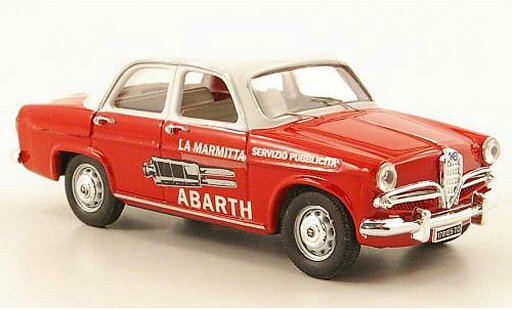Alfa Romeo Giulietta berlina 1/43 Rio Abarth Servizio Pubblicita 1957 modelauto