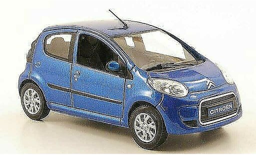 Citroen C1 Berline 1/43 Norev blauw 5-portes 2009 modelauto