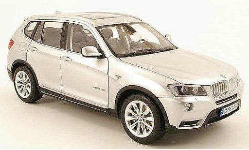 Bmw X3 F25 1/18 Norev grijs metallic 2010 modelauto
