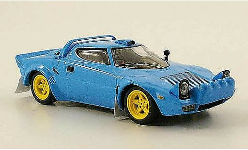 Lancia Stratos HF 1/43 IXO Stradale blauw 1974 modelauto