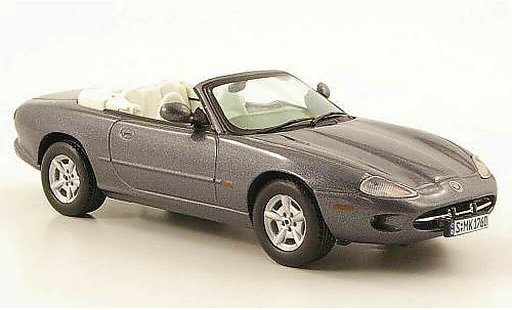 Jaguar XK 8 1/43 Vitesse Cabriolet grijs geoffnetes kap modelauto