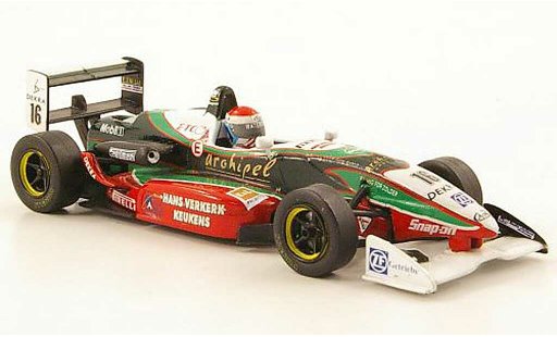 Dallara F398 course 1/43 Onyx No.16 Arohipel F3-Meister Duitsland 1998 modelauto