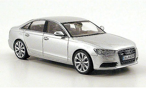 Audi A6 berline 1/43 Schuco (C7) grijs 2011 modelauto