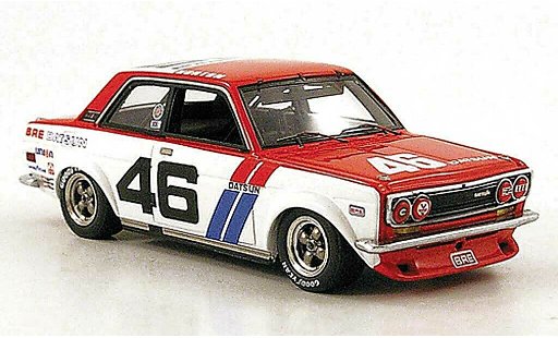 Datsun 510 BRE 1/43 TrueScale Miniatures No.46 winnaar SCCA Trans-AM 1972 modelauto