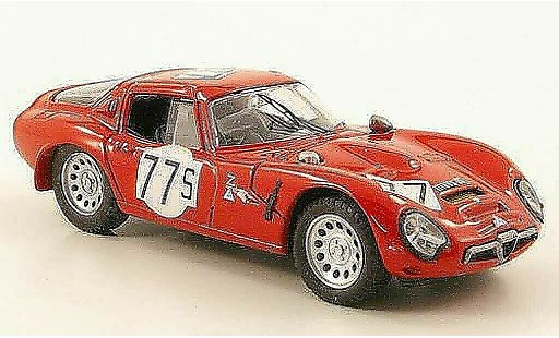 Alfa Romeo Giulia TZ2 1/43 Best No.77 Nurburgring 1966 modelauto
