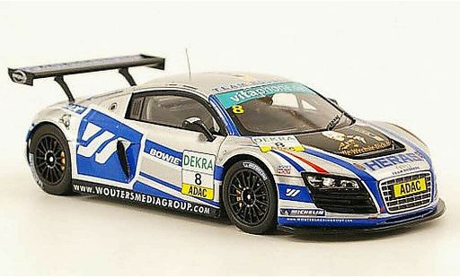Audi R8 lms 1/43 Spark No.8 Team Rosberg ADAC Masters2010 modelauto