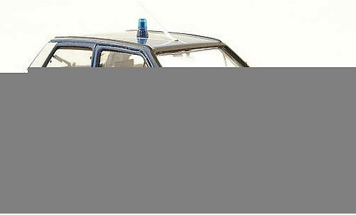 Fiat Panda 4x4 1/43 Brumm Polizia Politie Italien 1983 modelauto