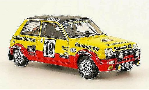 Renault 5 Alpine 1/18 Ottomobile no.19 calberson rallye monte carlo 1978 ragnotti/andre modelauto