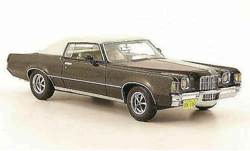 Pontiac Grand Prix Hardtop 1/43 Neo Coupe zwart-groen/wit 1972 modelauto