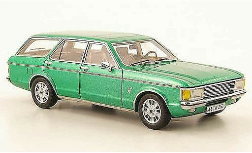 Ford Granada Turnier 1/43 Neo MK I groen lim. Aufl. 300 1972 modelauto