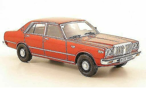 Datsun 200L Berline 1/43 Neo Laurel (C230) rood lim. Aufl. 300 modelauto
