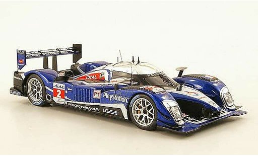 Peugeot 908 2010 1/43 Spark HDI-FAP No.2 Play Station 1000 Km Zhuhai ILMC modelauto