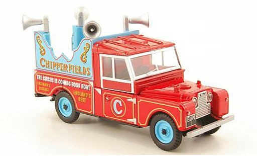 Land Rover 109 Base 1/43 Oxford Pick Up Chipperfields Werbefahrzeug modelauto