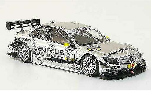 Mercedes Classe C DTM 1/43 Minichamps 09 No.8 Team Laureus AMG Saison 2010 modelauto
