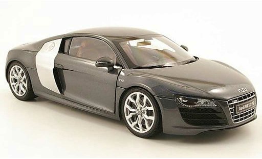 Audi R8 4.2 fsi 1/18 Kyosho 5.2 quattro grijs/grijs allise modelauto