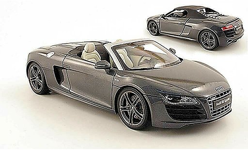 Audi R8 spyder 5.2 fsi 1/18 Kyosho grijs modelauto
