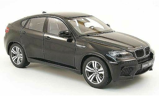 Bmw X6 M 1/18 Kyosho E71 zwart 2009 modelauto