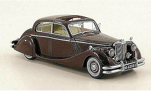 Jaguar MK 5 1/43 Neo bruin 1950 modelauto
