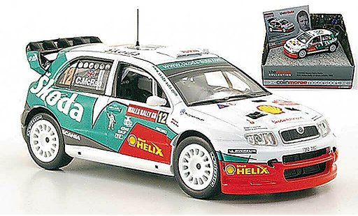 Skoda Fabia WRC 1/43 Vanguards Turbo No.12 McRae Wales Rally of Great Britain 2005 modelauto